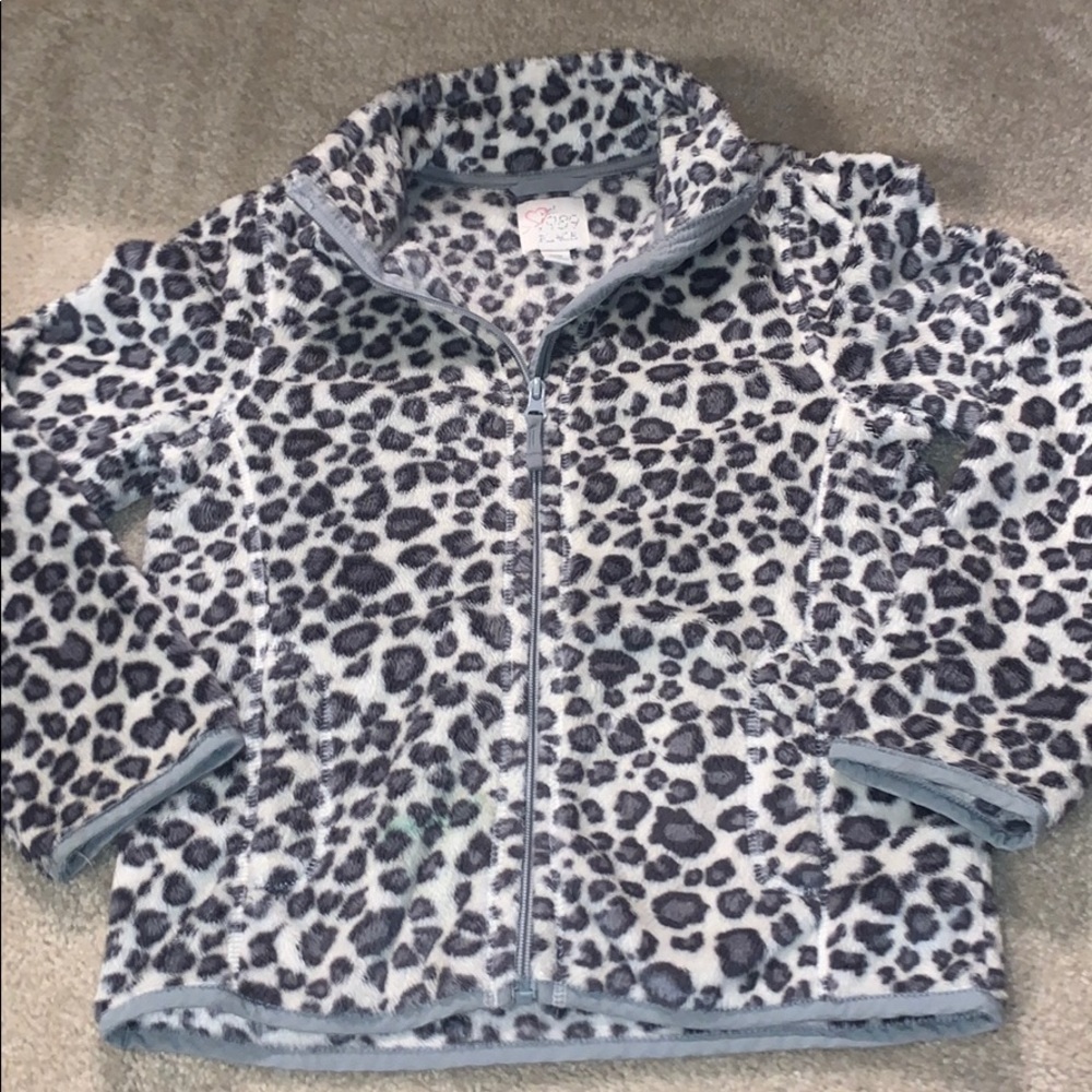 Girls Jacket Cheetah print